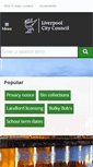 Mobile Screenshot of liverpool.gov.uk